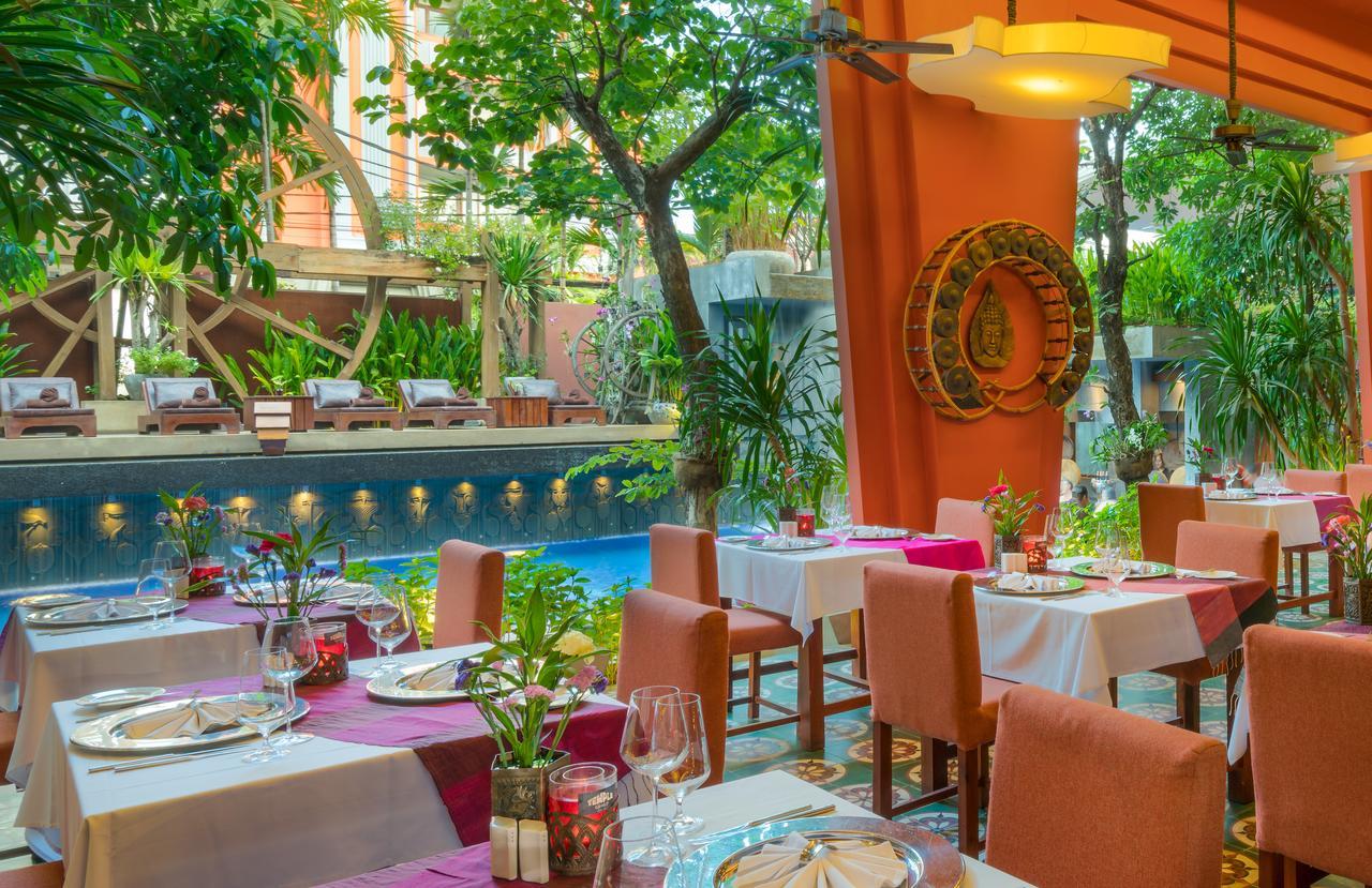 Golden Temple Residence Σιέμ Ρέαπ Εξωτερικό φωτογραφία The restaurant