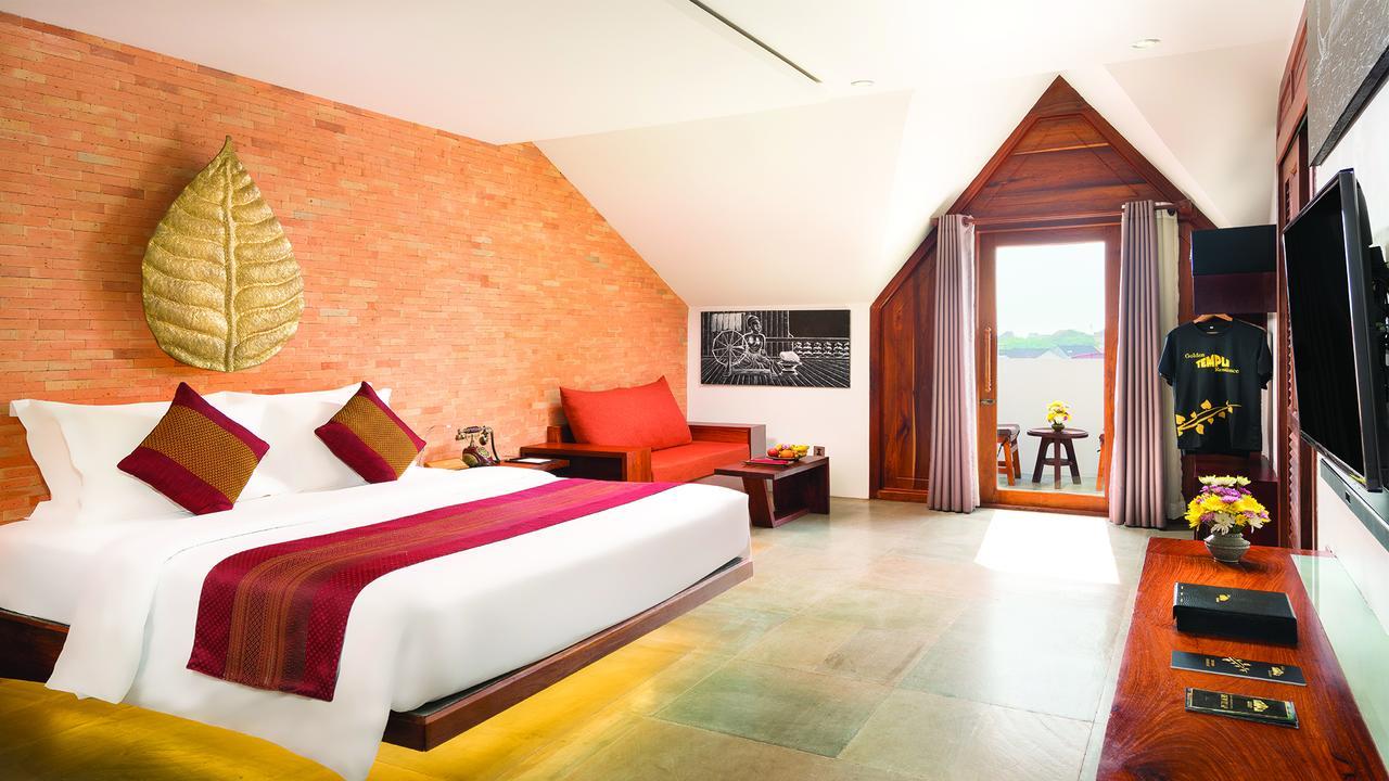Golden Temple Residence Σιέμ Ρέαπ Εξωτερικό φωτογραφία A room at the hotel