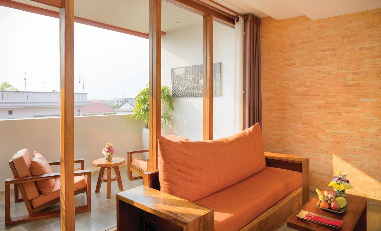 Golden Temple Residence Σιέμ Ρέαπ Εξωτερικό φωτογραφία A room at the hotel